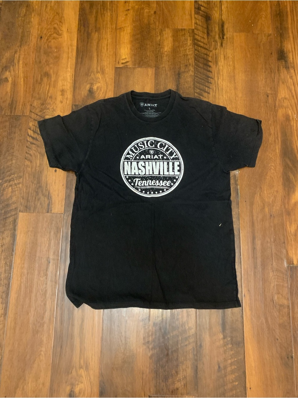 Ariat Black Nashville Tennessee Graphic Tee